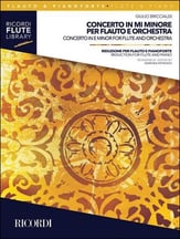 Concerto in e Minor for Flute and Orchestra Flute and PIano Reduction cover